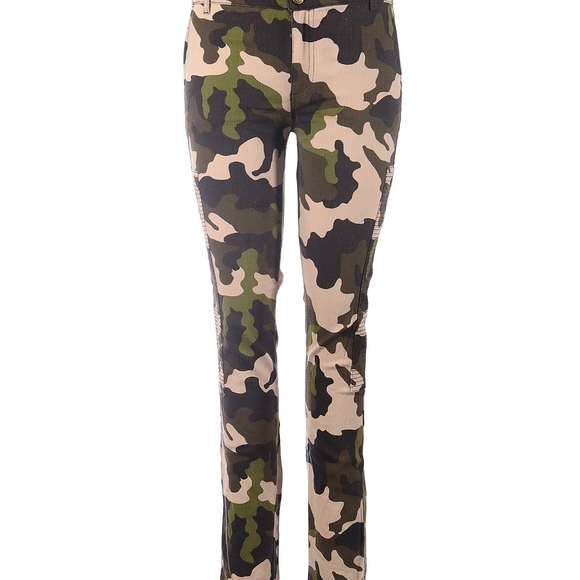 NWT Catherine Malandrino Camouflage Skinny Pants - Picture 3 of 11